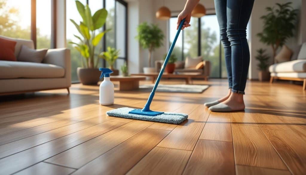 Comment nettoyer du parquet flottant ?