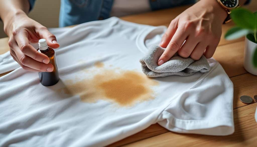 Enlever une tache de café : les repères de coût et de durée