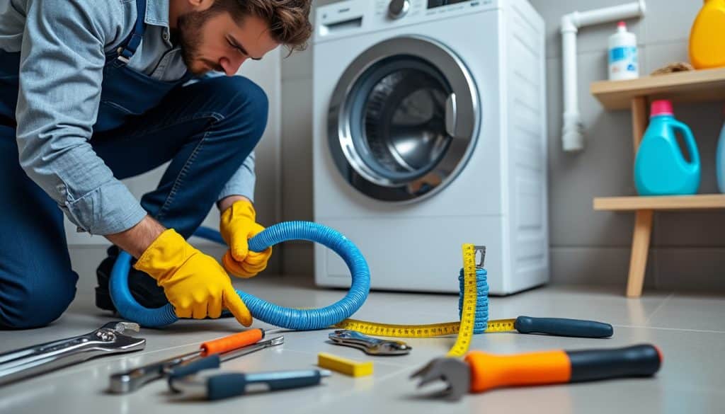 Installer une machine à laver : outils, temps et précautions