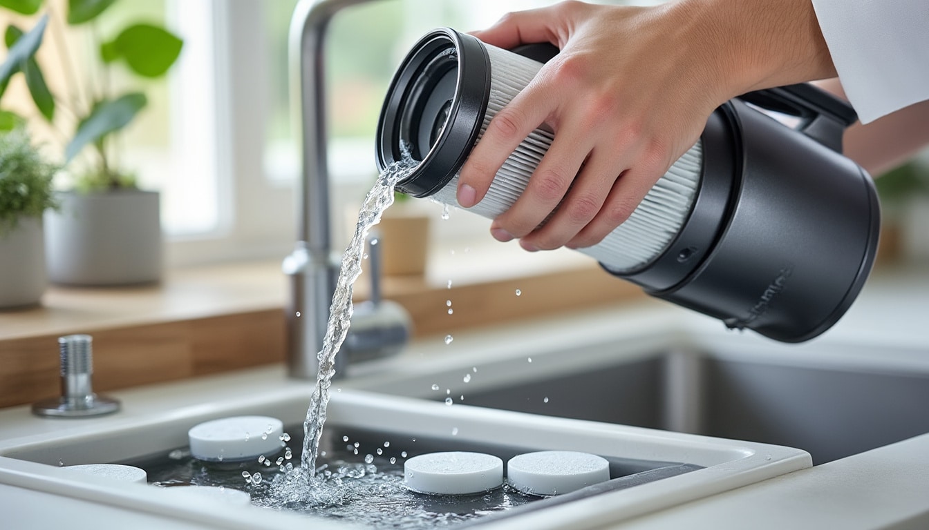 Aspirateur sans sac : l&rsquo;entretien du filtre