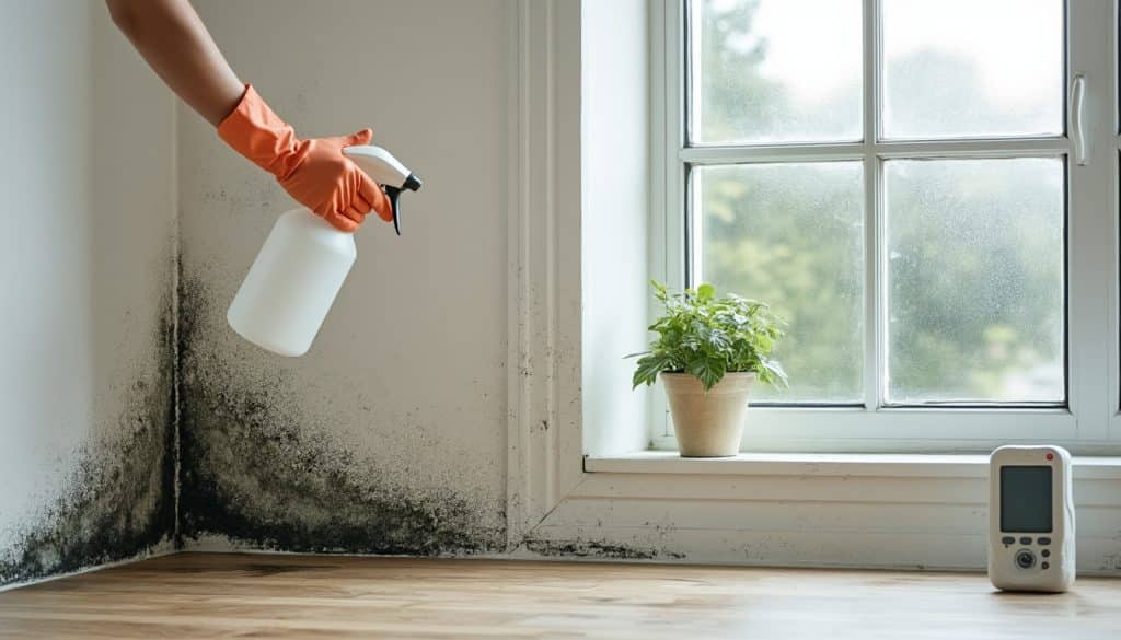Moisissure sur un mur : nettoyer et surtout comprendre pourquoi