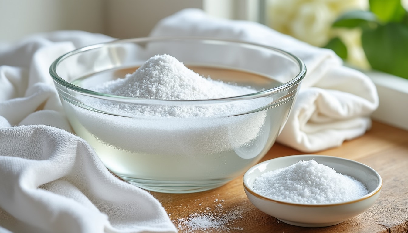 Percarbonate de sodium : le blanchiment sans javel