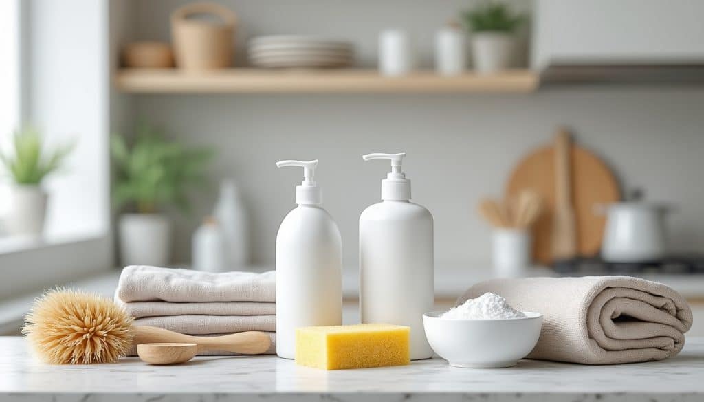 Produits ménagers essentiels : la liste courte qui suffit